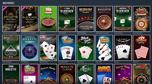 Klassische Tischspiele – Blackjack, Roulette und Poker online spielen